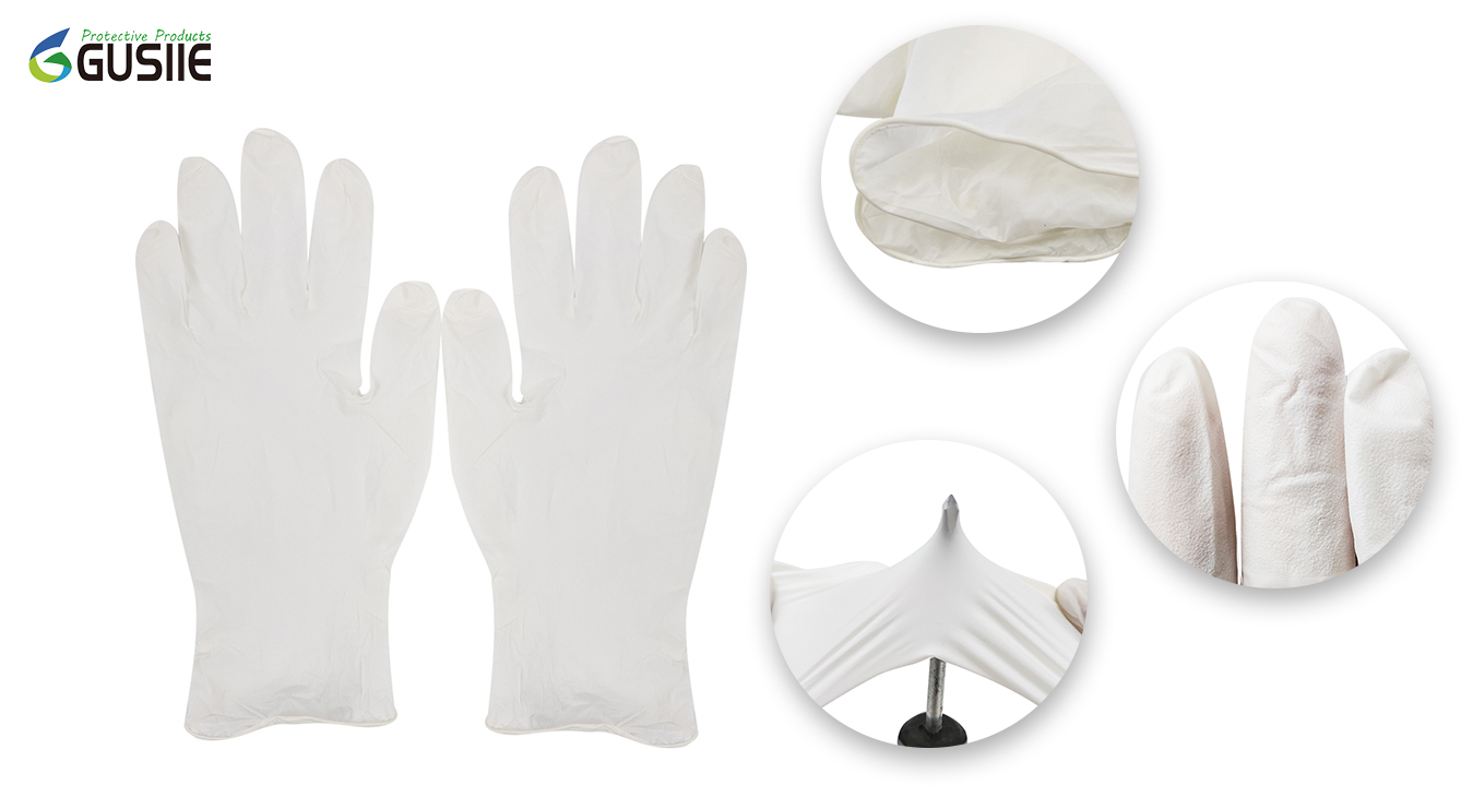 Why do disposable gloves have curling crimping? DONGGUAN GUSIIE